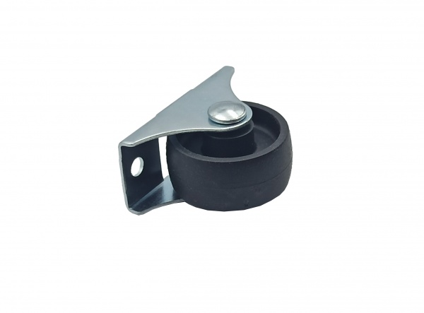 Ролик меблевий неповоротний поліпропілен. D30 H30 Burak 0265SMS