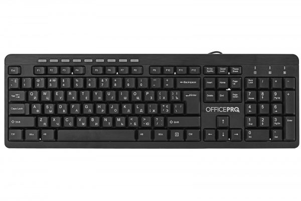 Клавіатура OfficePro SK210 black