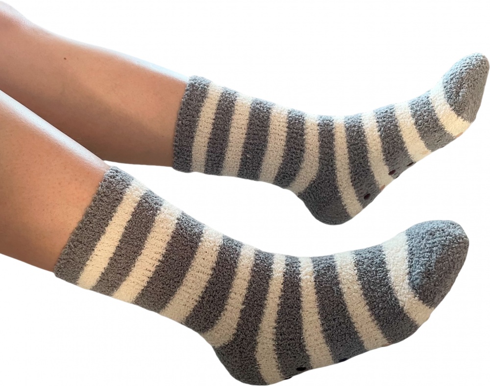 Халат La Nuit с носками Essen р. M серый