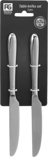 Набір приборів Sprinkle столові ножі 2 шт. Flamberg Premium