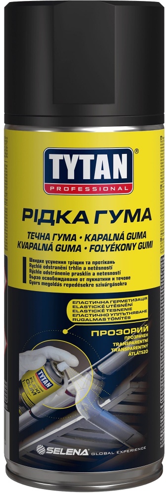 Герметик Tytan Professional Жидкая резина прозрачный 400 мл