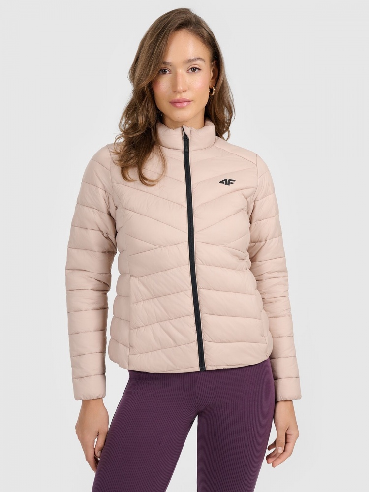 Куртка жіноча 4F DOWN JACKET F0855 4FWSS26TDJAF0855-83S р.XS бежева