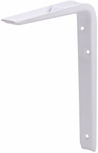 Кронштейн  стальной ренифорс 250x200 мм белый