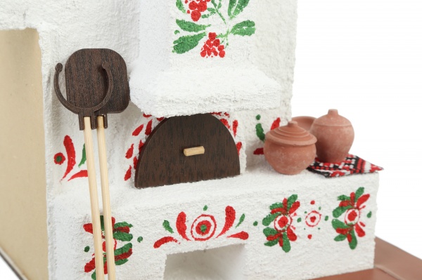 Конструктор із міні-цеглинок Reducio Українська піч 71177