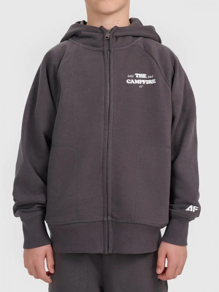 Джемпер 4F SWEATSHIRT M2227 4FJWSS26TSWSM2227-22S р.140 сірий — фото 1