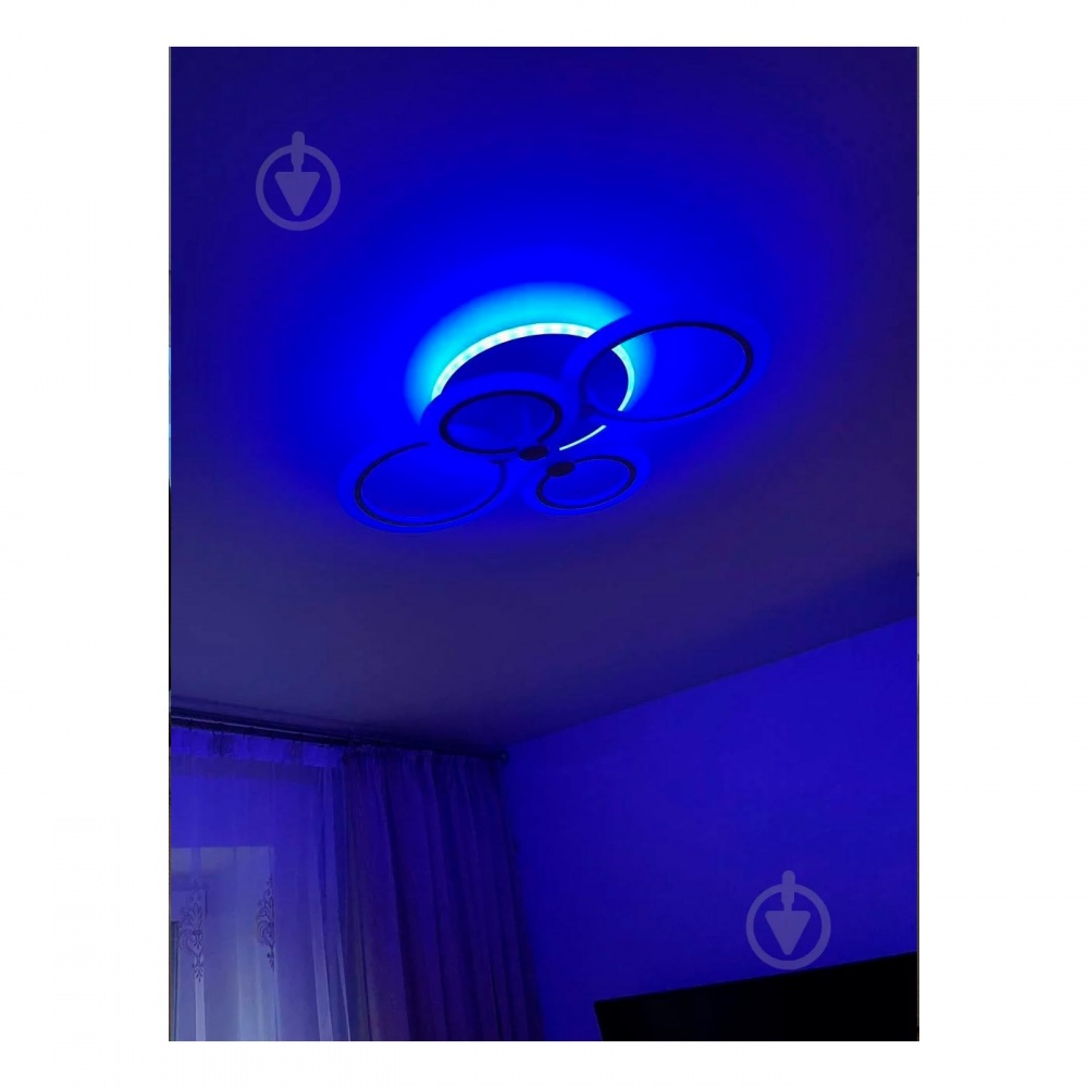 Люстра стельова Accento lighting Gracia AP R 4 55 Вт білий