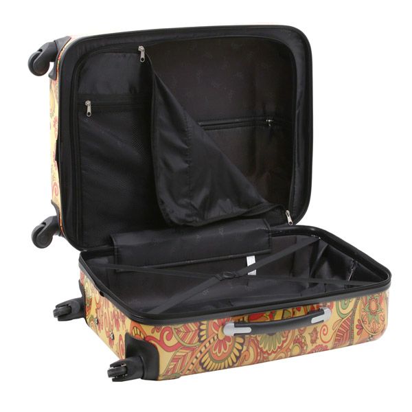 Валіза Underprice Петриківський розпис Звір 48x29.5x69 см 