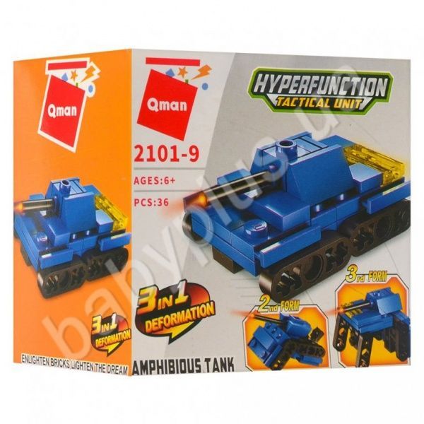 Конструктор Qman 2101 транспорт в асортименті ODC79991