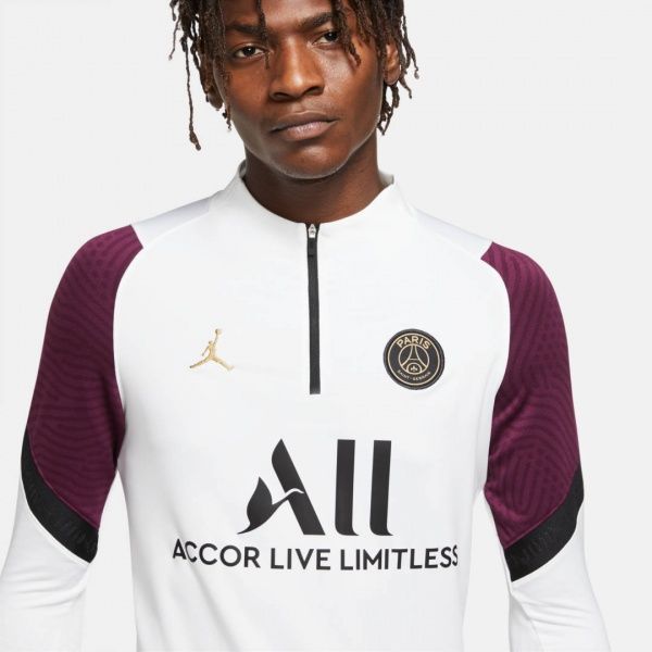 Футболка Nike PSG M NK DRY STRK DRIL TOP CL CK9622-100 S білий