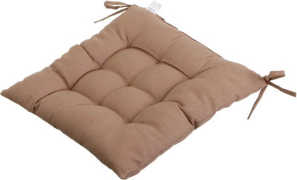 Подушка на стул Классик имбирная 37х37см Luna