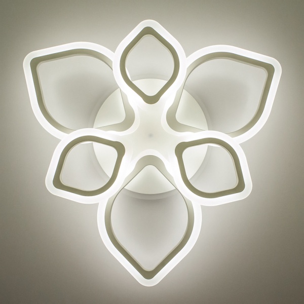 Люстра світлодіодна Luminaria 6R680/120 90 Вт білий AZALIA RGB 80W+10W 