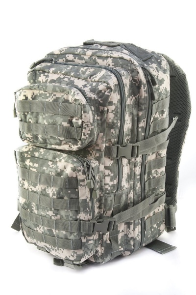 Рюкзак ТАКТИЧЕСКИЙ ASSAULT [1129] КАМУФЛЯЖ AT-DIGITAL, 36 L, L