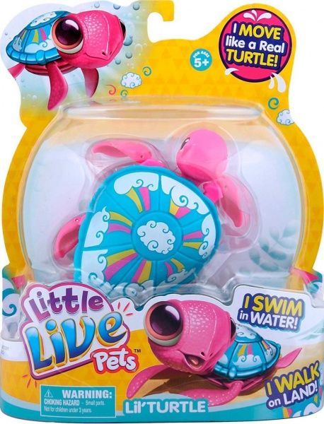 Игрушка интерактивная Moose Little Live Pets Черепашка Солнечное сияние 28254