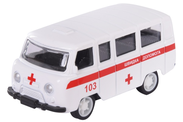 Автомодель Автопром 1:64 Швидка допомога (асортимент) 6425