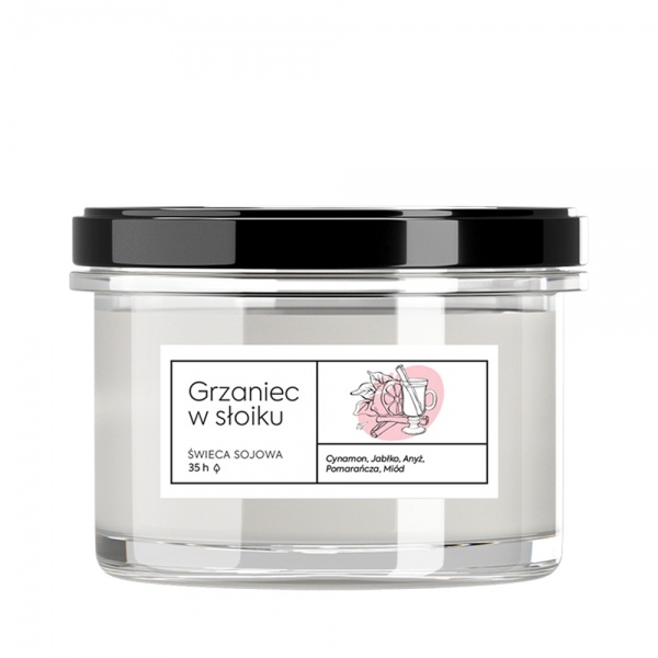 Свічка ароматична Aroma Home Kraft series Глінтвейн в слоїку 140 г 103279 