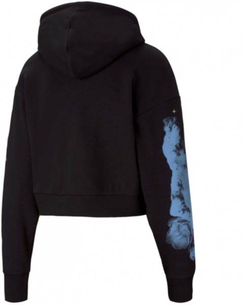 Джемпер Puma EVIDE GRAPHIC HOODIE 59973201 р. XS чорний