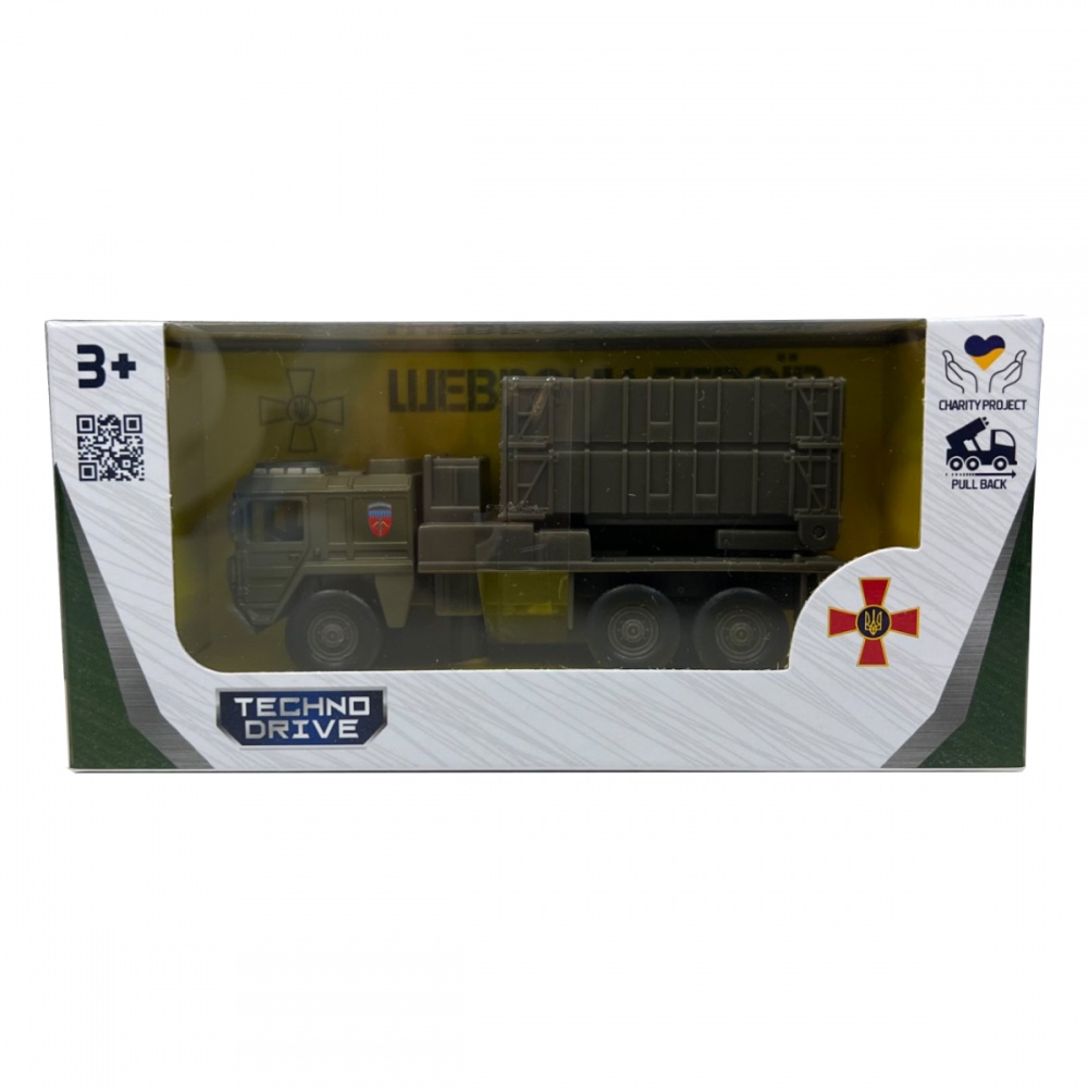 Модель TechnoDrive 1:32 серии Шевроны Героев Реактивная система залпового огня 96 ЗРБр 250330W2