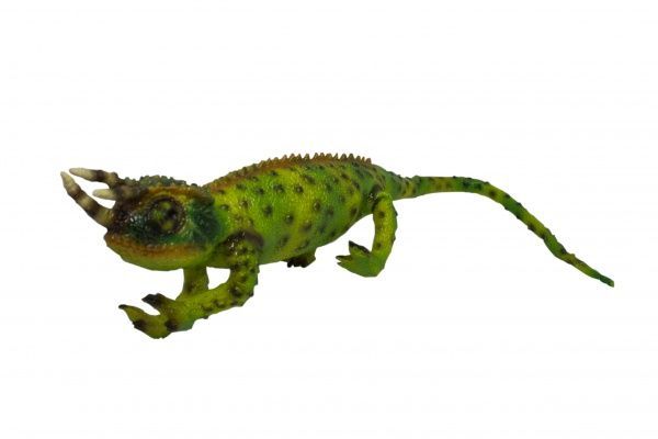 Игрушка Lanka Novelties Хамелеон Джексона 58 см 21548 