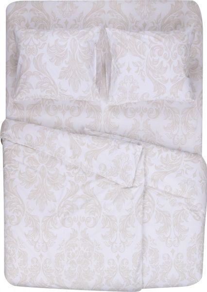 Комплект постільної білизни Вензель сімейний білий La Nuit 