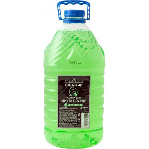 Средство для мытья посуды Origami Horeca Алое вера 5 л 