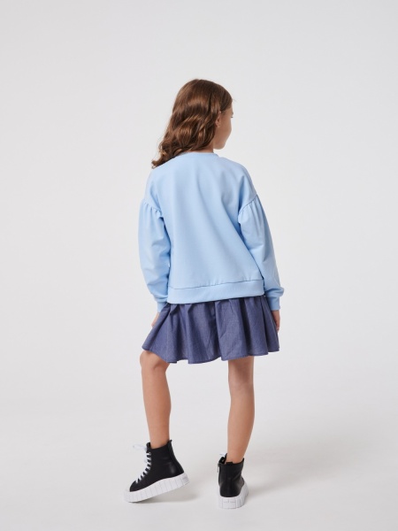 Платье Smil 120341 р.128 голубой 