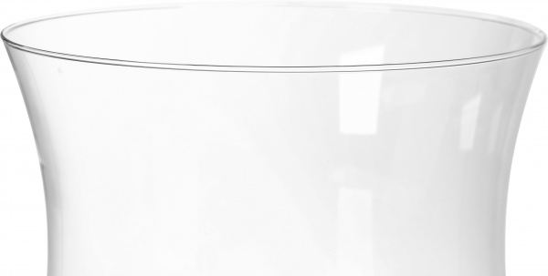 Ваза скляна Теамо Ліза 35 см прозора 