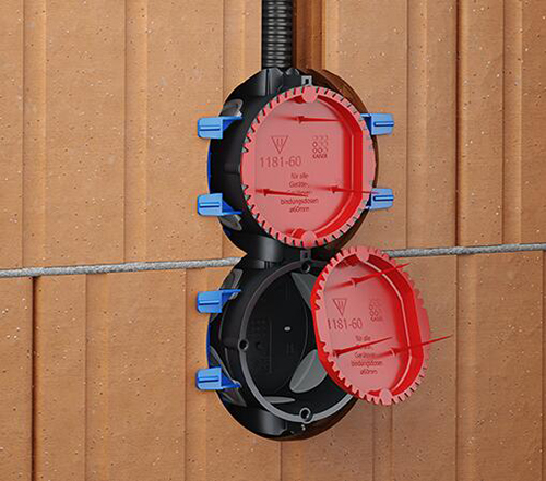 Кришка сигнальна Kaiser самозатухаючий ПВХ 1181-60 