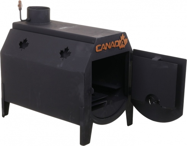 Печь-буржуйка Canada длительного горения Джавелин