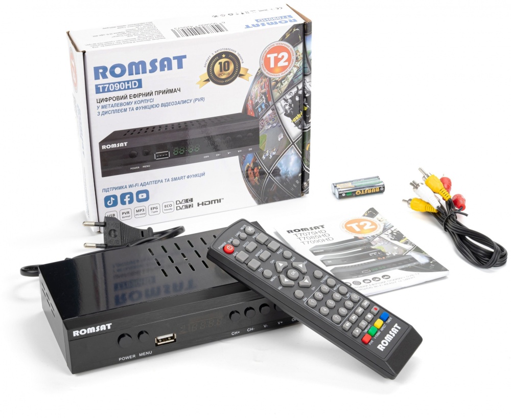 ТВ-тюнер Romsat T7090HD