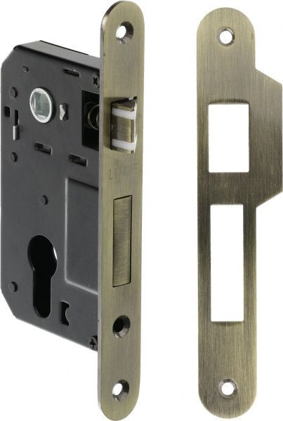 Дверний замок вхідний MVM стара бронза