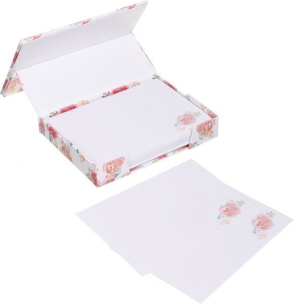 Папір для нотаток у підставці Фоторамка Піони