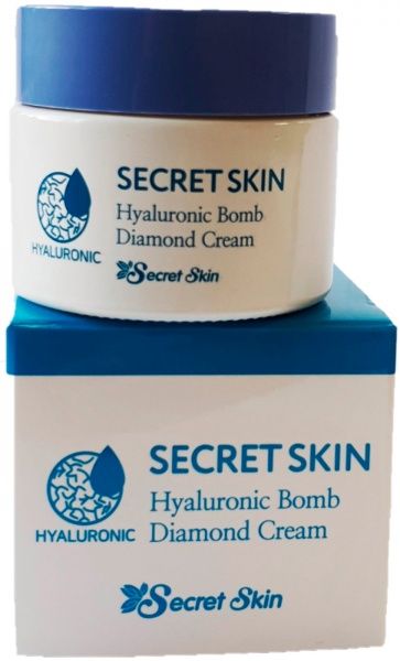 Крем для лица день-ночь Secret Skin Hyaluronic Bomb Diamond Cream 50 мл