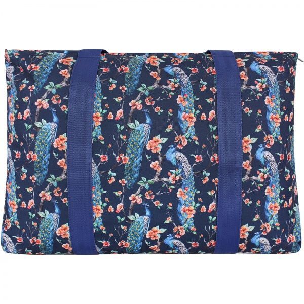 Сумка пляжна Bagland Павичі big сублiмацiя 787 (00731664) мульті 