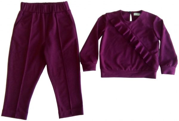 Спортивный костюм Lucky tots р.92 бордовый 1831.4 