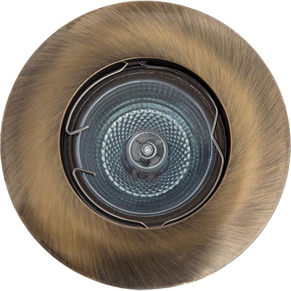 Светильник точечный Estares LS05 AB 35 Вт GY6.35 бронза 