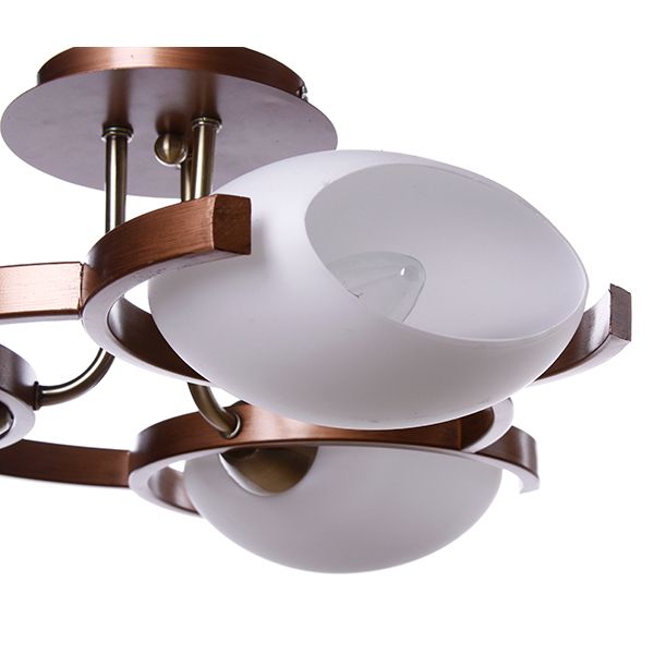 Люстра потолочная Victoria Lighting 3x40 Вт E14 орех Odeon/PL3 