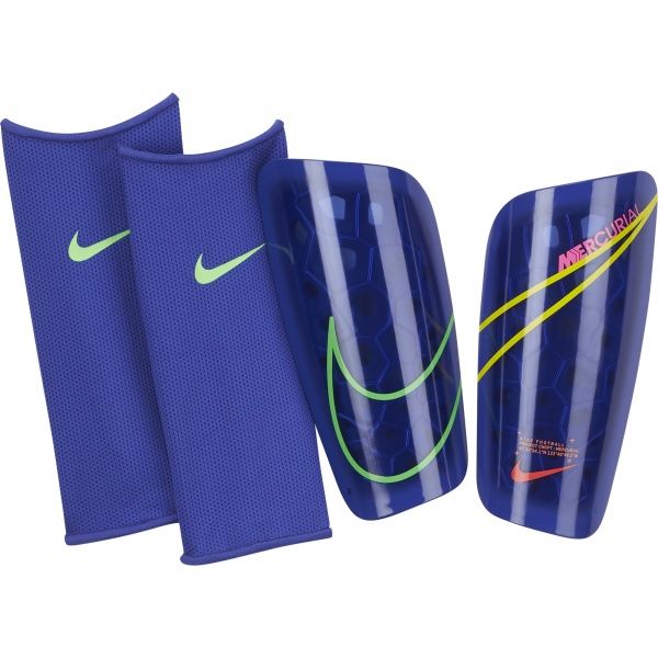 Щитки футбольные Nike Mercurial Lite р. L синий SP2120-431