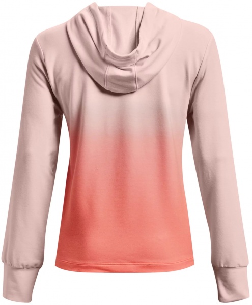 Джемпер Under Armour Rival Terry Gradient Hoodie 1370978-685 р. M рожевий