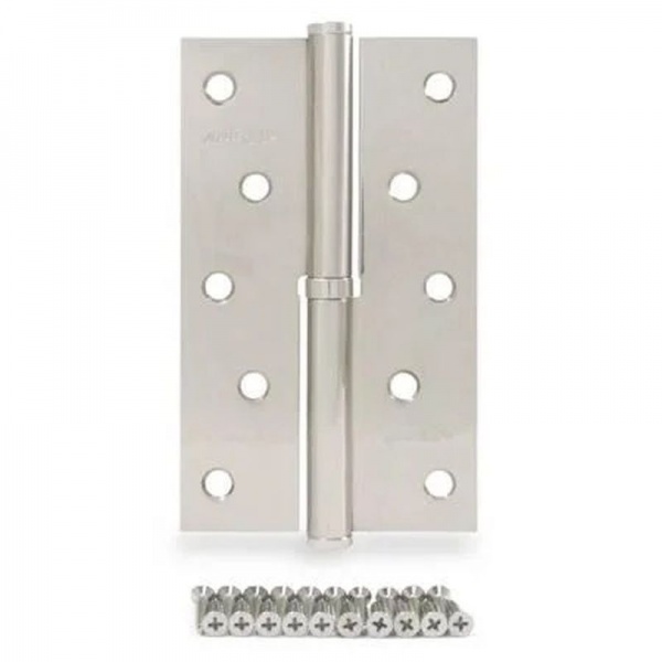 Петля Apecs _00020256 врезная d2,5x125x75мм никель левая 2 шт.