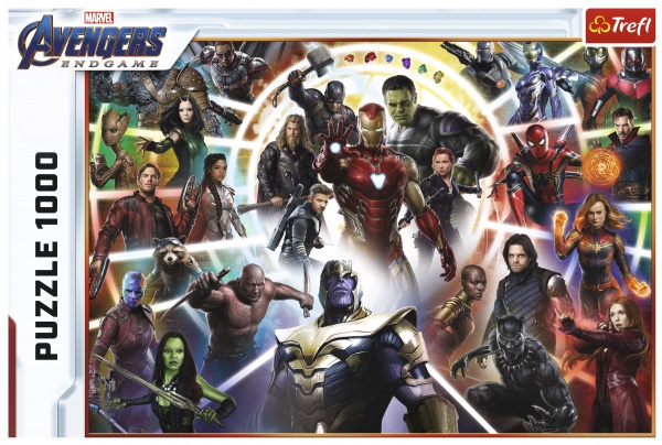 Пазлы Trefl Мстители: Конец игры. Марвел 1000 элементов 10626