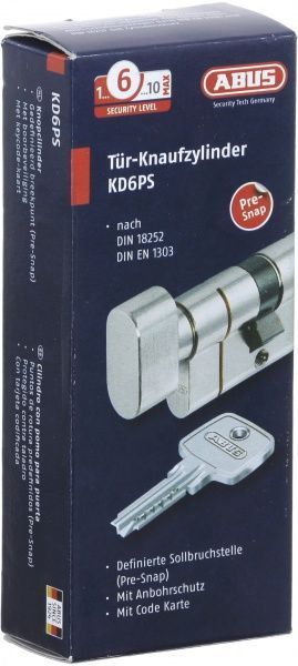 Цилиндр Abus KD6PS 40x30 ключ-вороток 70 мм латунь
