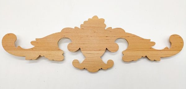 Декоративная панель деревянная горизонтальная 1 шт. DH.03.300 290х92x14 мм 