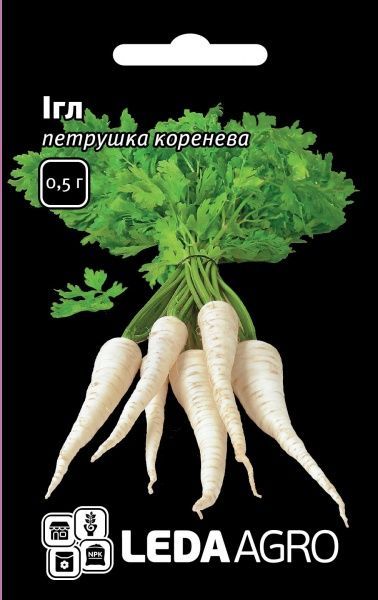 Насіння LedaAgro петрушка коренева Ігл 0,5 г (4820119791523)
