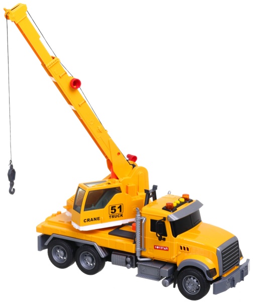 Підйомний кран Shantou інтерактивний 35х12х17 см жовтий 666-51P