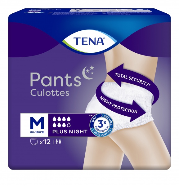 Подгузники-трусики Tena Pants Plus Night р. М 12 шт.