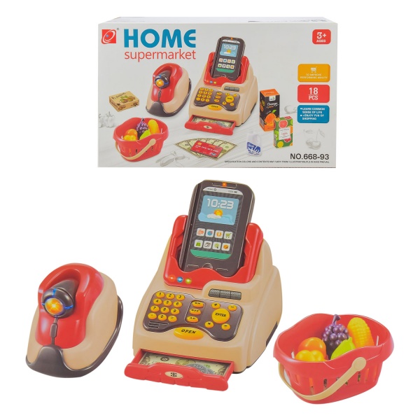 Касовий апарат Касовий апарат з аксесуарами 668-93