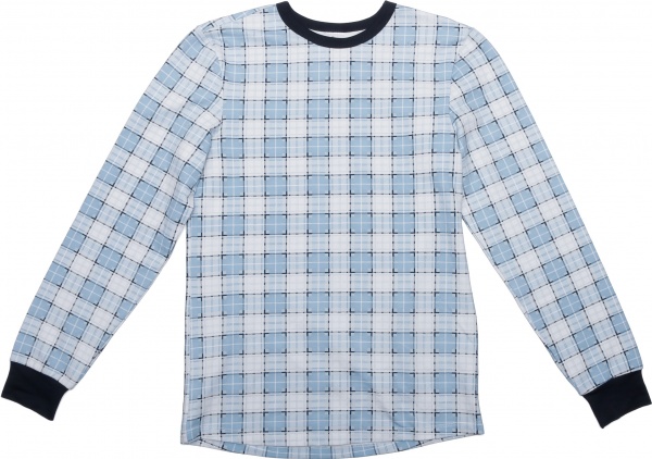 Костюм домашний мужской Flis clothes Уют р. M голубой 