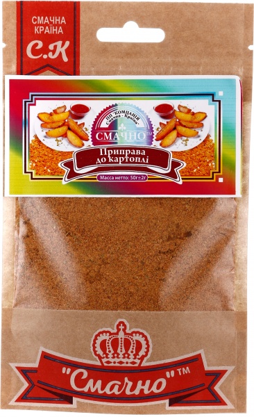 Приправа Для картошки 50 г Смачно 