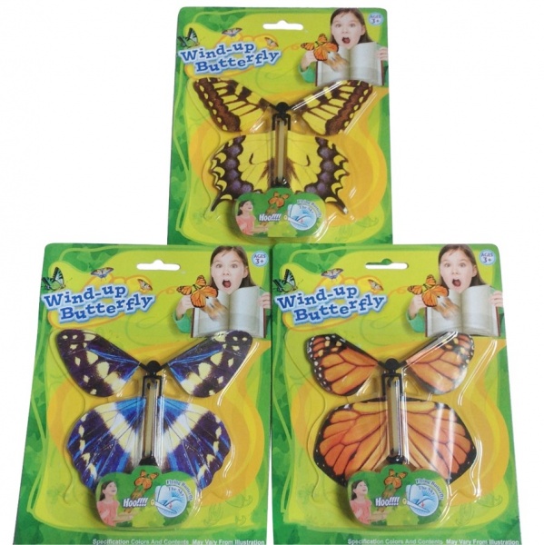 Іграшка Qunxing Toys заводна Метелик в асортименті NS-7