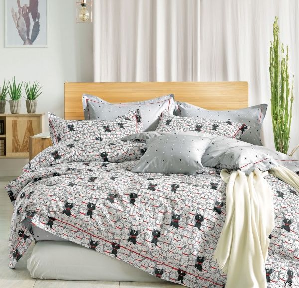 Комплект постельного белья Cats разноцветный Design_NC-H